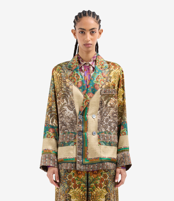 Pierre Louis Mascia MUTKA Jacket Silk GIARDINO BOTANICO MUTKASGC11351SE518147101