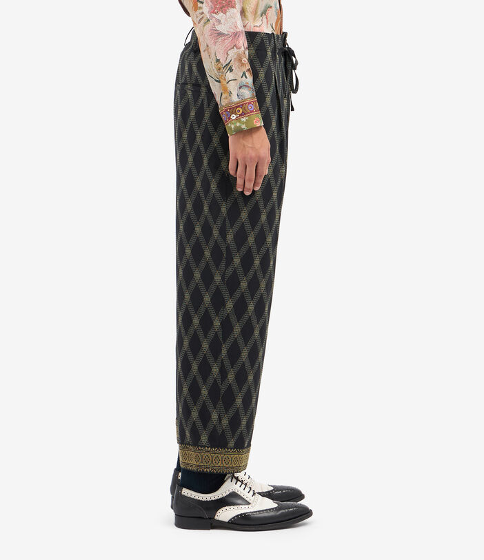 Pierre Louis Mascia DYLAN Trousers Virgin wool Multicolor DYLANSPT12172WV143902101