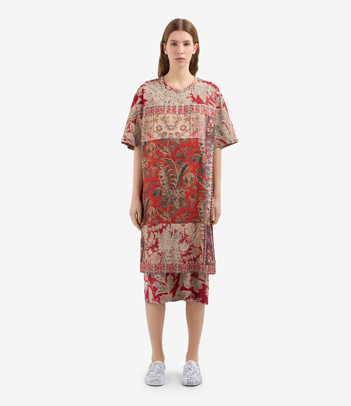 Pierre Louis Mascia ALOGRE T-shirt Cotton Silk SPICE RED ALOGRETS12462CO514900101