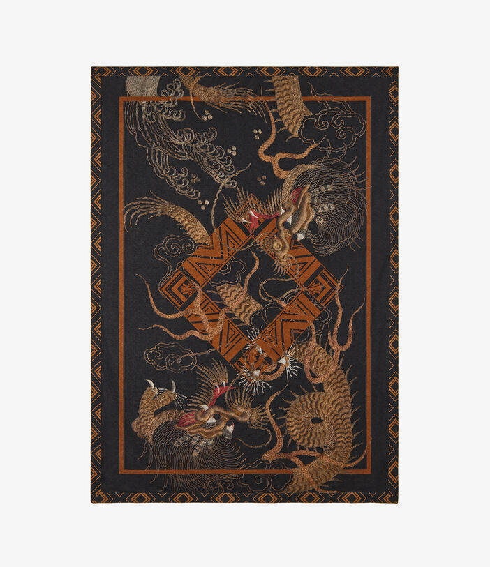 Pierre Louis Mascia MONFERRAT Throw Cashmere 140x200 BLACK TEA MONFERRAT2S140X200BRACWS513639101