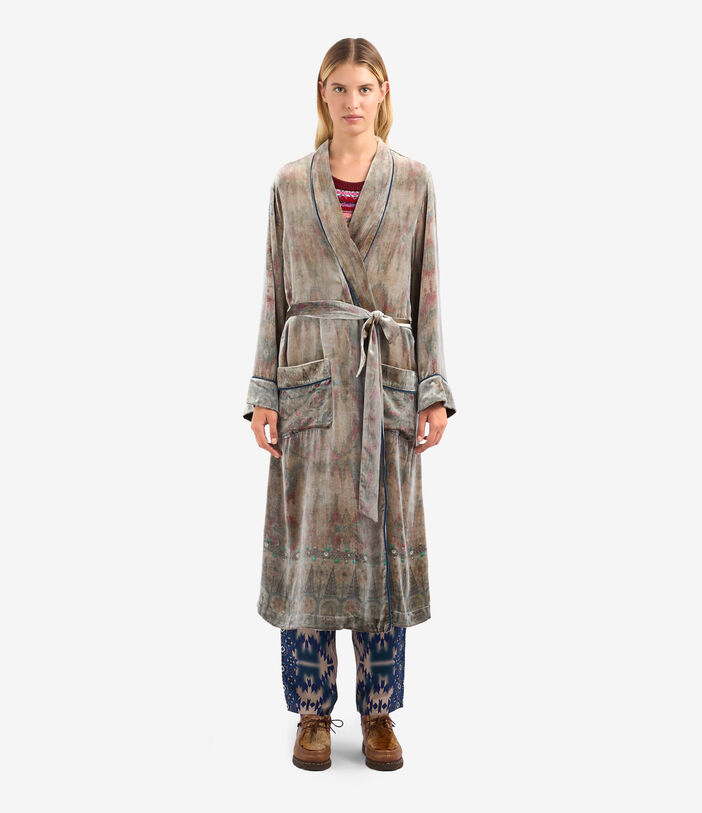 Pierre Louis Mascia KANPUR Dressing Gown Viscose Silk Pierre Louis Mascia KANPUR Dressing Gown Viscose Silk Multicolor KANPURSVVT11668L124VI513576101