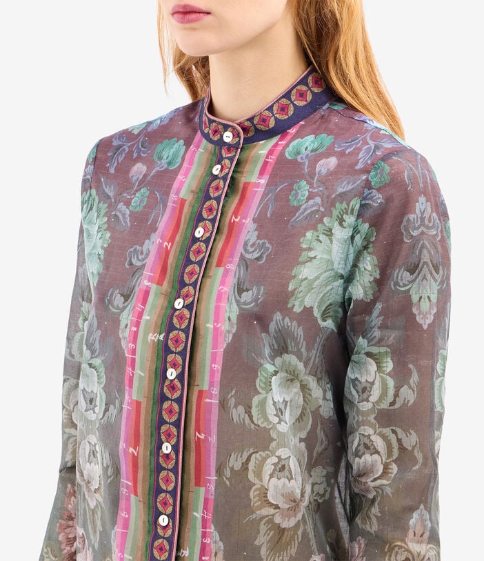 Pierre Louis Mascia STICH Longsleeve Shirt Cotton PEONIA STICHSCML11721CO517889101