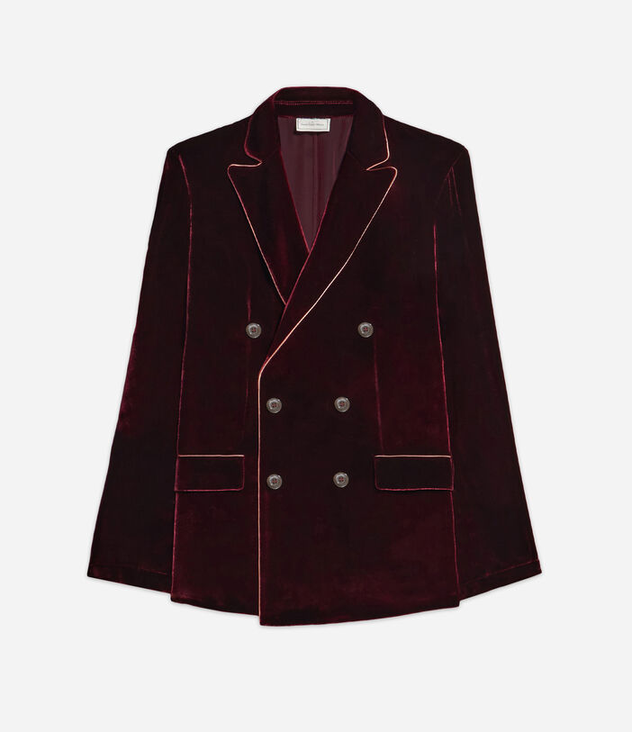 Pierre Louis Mascia KANPUR Jacket Viscose Silk BORDEAUX KANPURUGC12386VIBORDEAUX