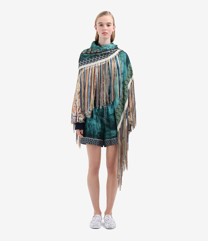 Pierre Louis Mascia ALOE Shorts Silk Pierre Louis Mascia ALOE Shorts Silk AQUAMARINE ALOESPN12170SE514859101