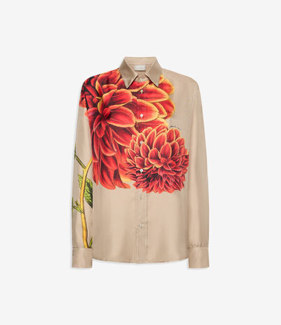 Pierre Louis Mascia ALOEBIO Longsleeve Shirt Silk Multicolor ALOEBIOSCML10643SE516349101