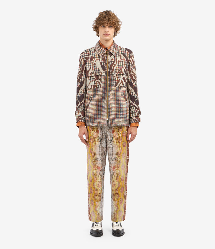 Pierre Louis Mascia CAKESC12 Jacket Wool Multicolor CAKESC12SGAGB12611WO516578101