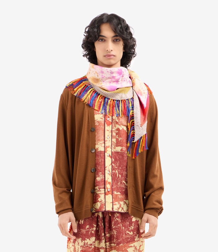 Pierre Louis Mascia ALOEUW Scarf Silk 100x100 GIARDINO SOLARE ALOEUWSW100X100RPFSE517554101