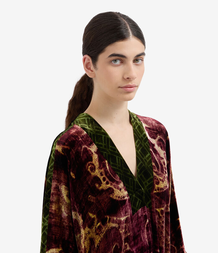 Pierre Louis Mascia KANADA Dress Viscose Silk Multicolor KANADAAB12607VI516541101