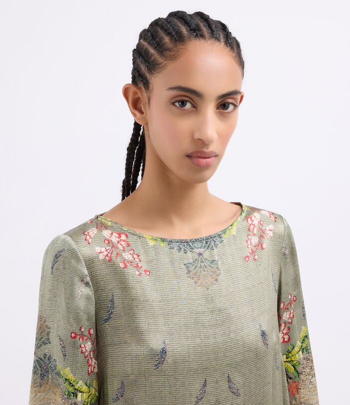 Pierre Louis Mascia MUTKA Kaftan Dress Silk CANNETO MUTKASAB12602SE518154101