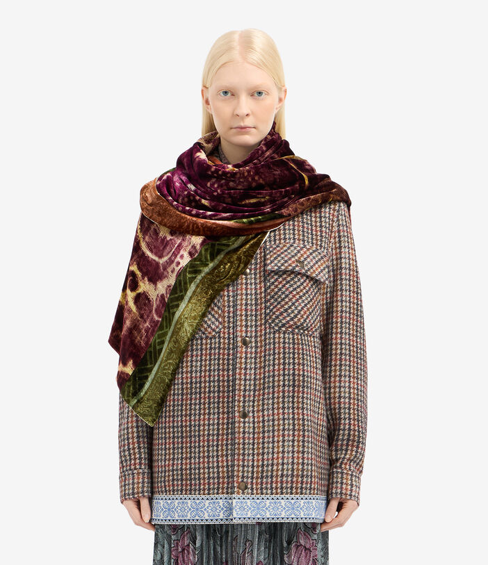 Pierre Louis Mascia KANADAS Shawl Scarf Viscose Silk 65x200 Pierre Louis Mascia KANADAS Shawl Scarf Viscose Silk 65x200 Multicolor KANADAS065X200DVI51582810160