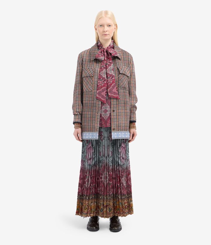 Pierre Louis Mascia PANCAKE Jacket Wool Multicolor PANCAKESGACG10958WO143932101