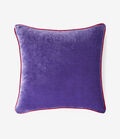 Pierre Louis Mascia KANPUR Cushion Viscose Velvet Silk 40x40 VIOLET KANPURU040X040CU069VIVIOLA