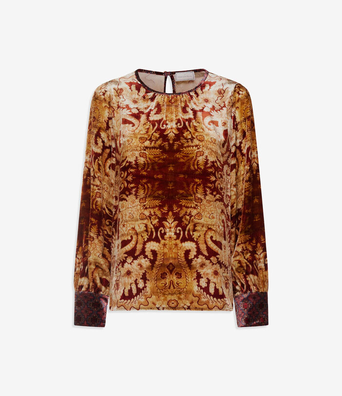 Pierre Louis Mascia KANPUR Longsleeve Shirt Viscose Silk Pierre Louis Mascia KANPUR Longsleeve Shirt Viscose Silk Multicolor KANPURSCML11947VI516440101