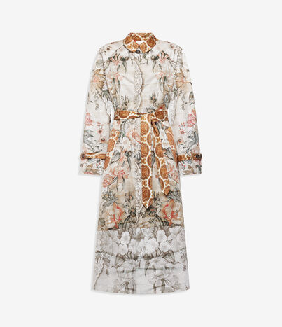 Pierre Louis Mascia ROSA Raincoat Cotton Multicolor ROSAIMP12649CO516587101