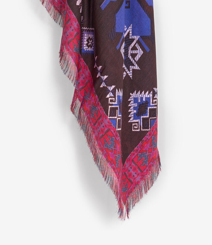 Pierre Louis Mascia ALOEUW Shawl Scarf Silk 135x195 Multicolor ALOEUWSW135X195S4SE51231910218