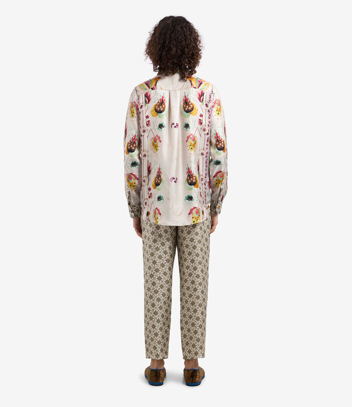 Pierre Louis Mascia ALOE Longsleeve Shirt Silk Multicolor ALOESCML11190SE511968101