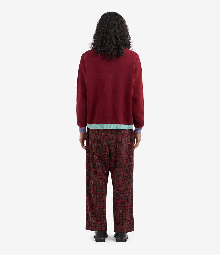 Pierre Louis Mascia TRICOT Cardigan Wool Cashmere Multicolor TRICOTCARPNB001WOVINVIOLA