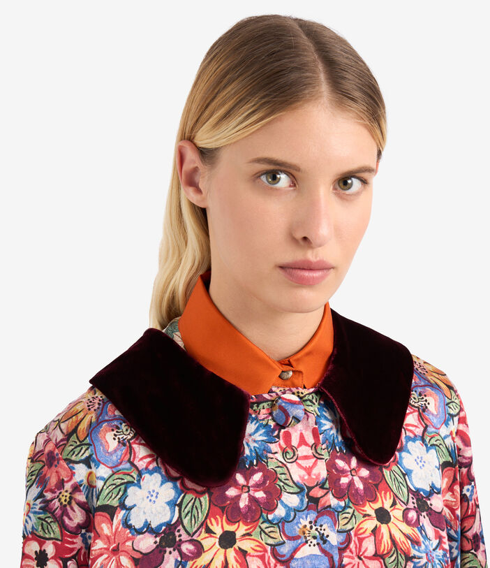 Pierre Louis Mascia ADANA Coat Silk Multicolor ADANACPT12261SE513380101