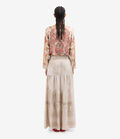 Pierre Louis Mascia ALOE Maxi Skirt Silk MADREPERLA ALOESGO12166SE147079101