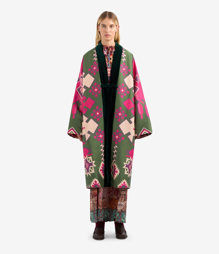 Pierre Louis Mascia JP332ADA Kimono Silk Multicolor JP332ADAKM12344SEKILIM