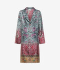 Pierre Louis Mascia CIALDA Coat Silk Pierre Louis Mascia CIALDA Coat Silk Multicolor CIALDACPT12107SE516412101