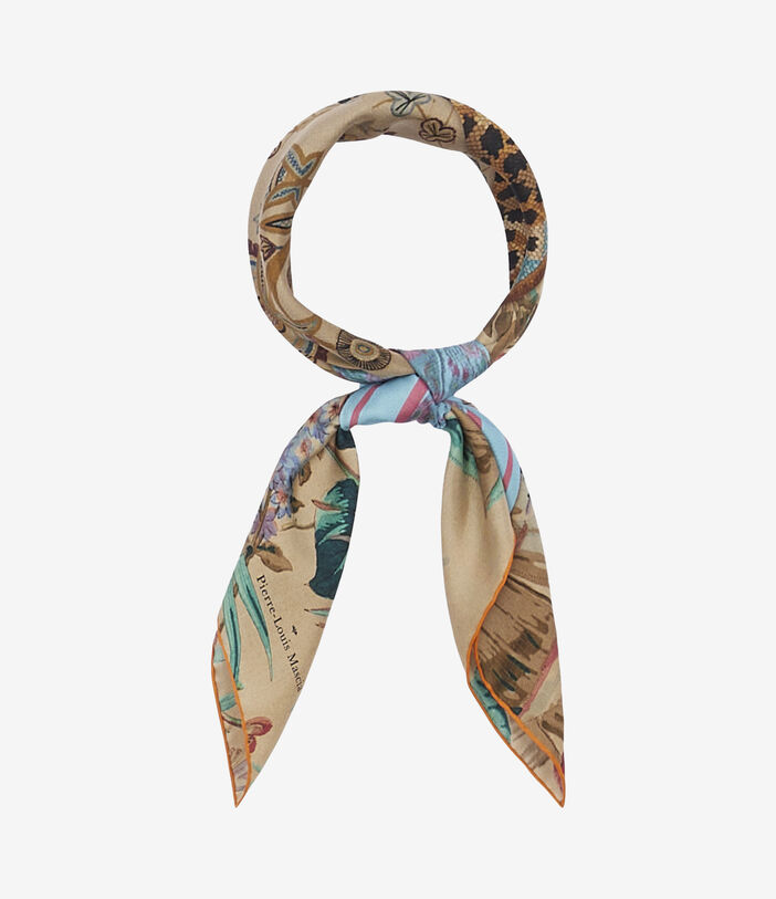 Pierre Louis Mascia ALOEUW Scarf Silk Multicolor ALOEUWSW067X067MSE51104910118