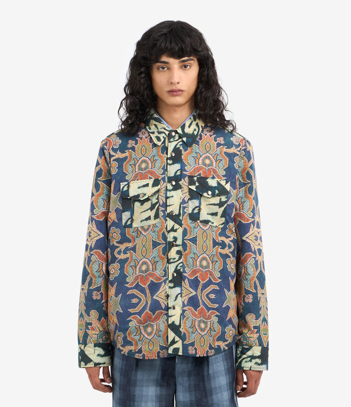 Pierre Louis Mascia INTEGMOS Longsleeve Shirt Polyamide Multicolor INTEGMOSCML10973PA513554101