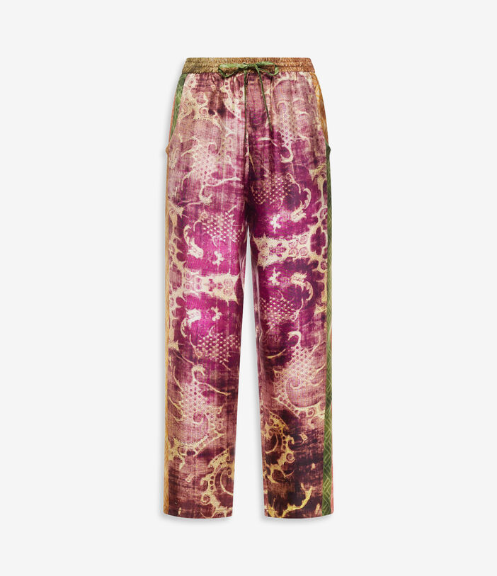Pierre Louis Mascia ALOE Trousers Silk Pierre Louis Mascia ALOE Trousers Silk Multicolor ALOESPT10959SE516270101