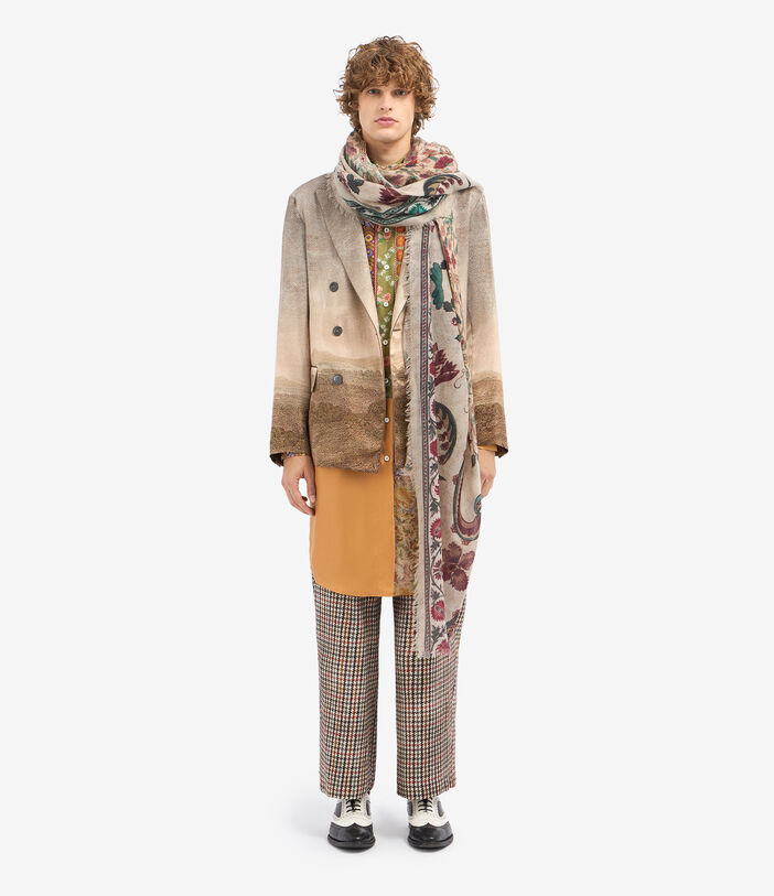 Pierre Louis Mascia EUCLIDE Shawl Scarf Cashmere 135x195 Pierre Louis Mascia EUCLIDE Shawl Scarf Cashmere 135x195 Multicolor EUCLIDES135X195SWS51563210121