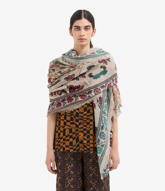 Pierre Louis Mascia EUCLIDE Shawl Scarf Cashmere 135x195 Pierre Louis Mascia EUCLIDE Shawl Scarf Cashmere 135x195 Multicolor EUCLIDES135X195SWS51563210121