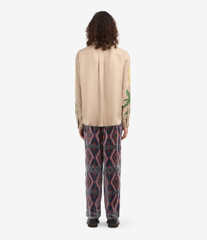 Pierre Louis Mascia ALOEGOTS Longsleeve Shirt Silk Multicolor ALOEGOTSSCML10643SE512521101