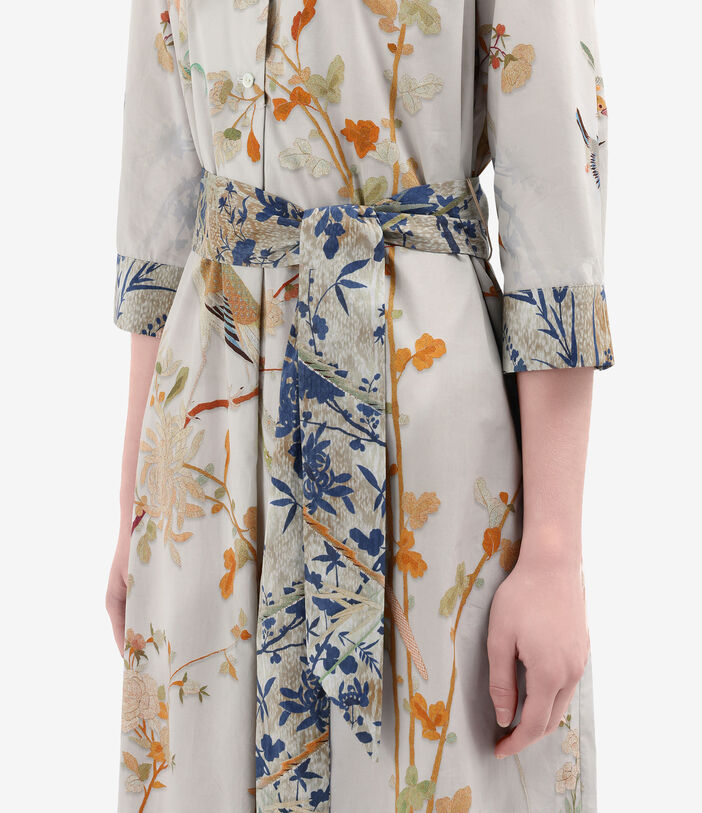 Pierre Louis Mascia DIOMEDE Shirt Dress Cotton ECRU DIOMEDESAB11899CO514889101