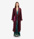Pierre Louis Mascia ALOEGOTS Dressing Gown Silk WINE RED ALOEGOTSSVT12477SE514668101