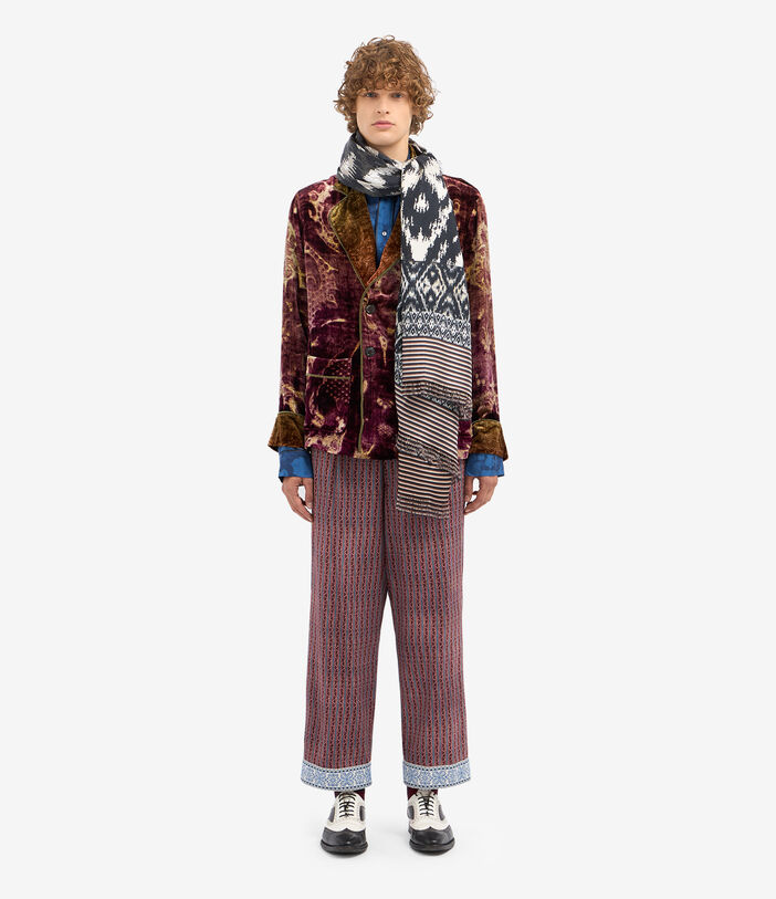 Pierre Louis Mascia DYLAN Trousers Virgin wool Multicolor DYLANSPT12172WV143903101