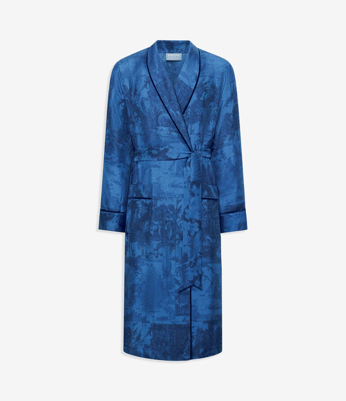 Pierre Louis Mascia ALOEGUM Dressing Gown Silk Pierre Louis Mascia ALOEGUM Dressing Gown Silk Multicolor ALOEGUMSVT10010L124SE516073102