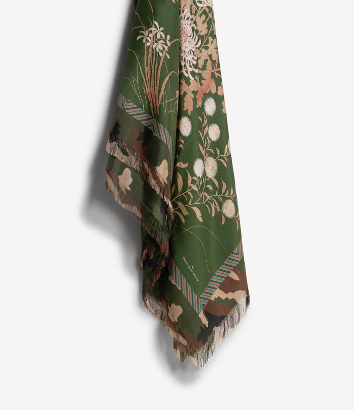 Pierre Louis Mascia ALOEUW Shawl Scarf Silk 135x195 Multicolor ALOEUWSW135X195S4SE51231710118