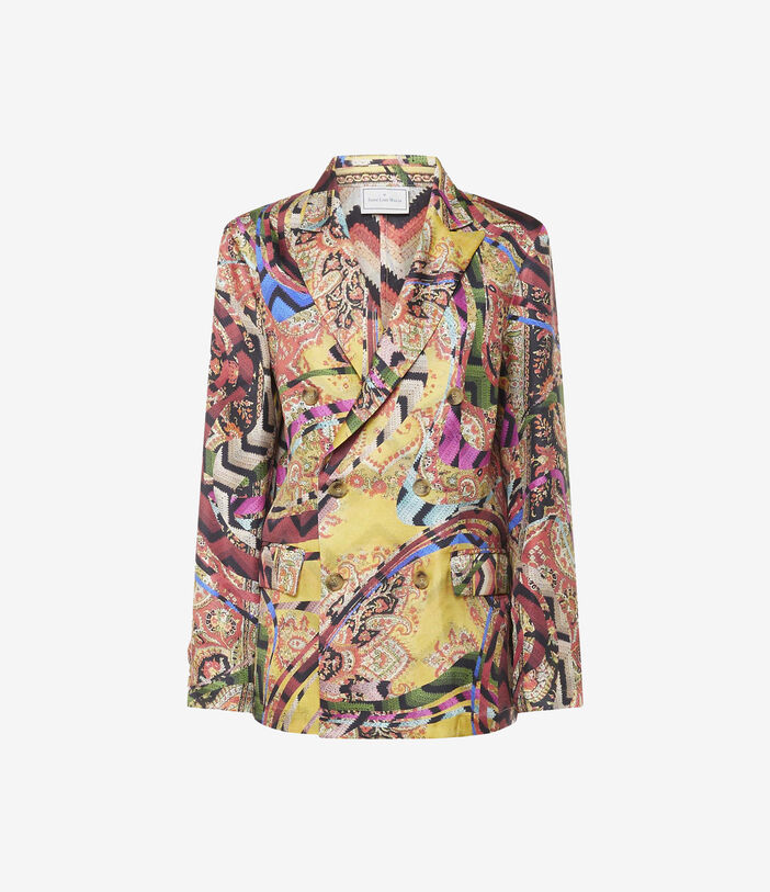 Pierre Louis Mascia FANCY Jacket Silk Pierre Louis Mascia FANCY Jacket Silk Multicolor FANCYGC12167SE511746101