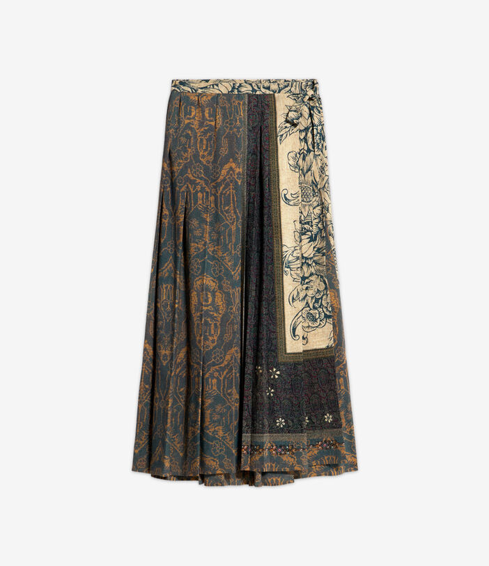 Pierre Louis Mascia DYLAN Skirt Virgin wool Multicolor DYLANSGO10781WV513420101