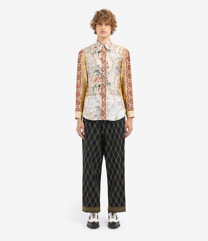 Pierre Louis Mascia ALOE Longsleeve Shirt Silk Multicolor ALOESCML12451SE516221101