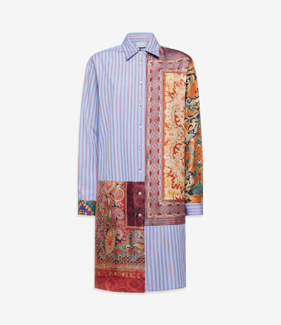 Pierre Louis Mascia ALOTHO Longsleeve Shirt Cotton Silk Multicolor ALOTHOCML12698CO516540101