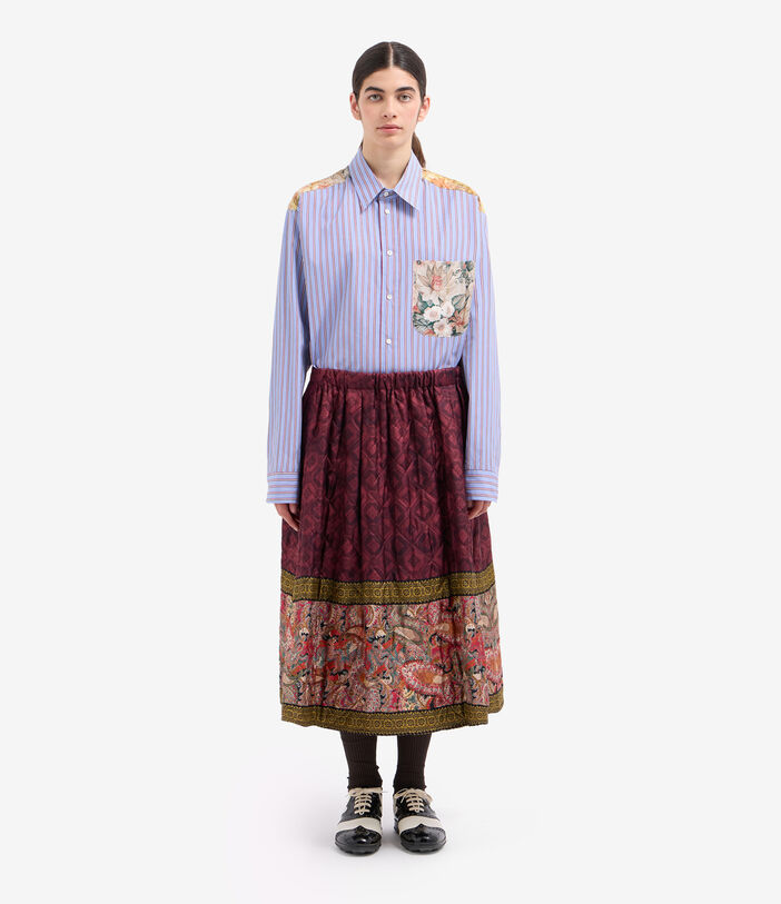 Pierre Louis Mascia ALODOX Skirt Silk Multicolor ALODOXGO12681SE516690101