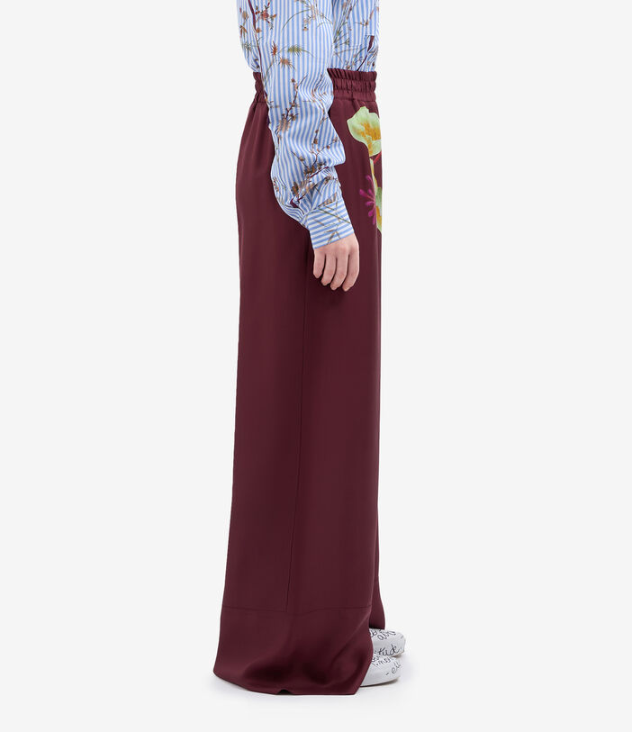 Pierre Louis Mascia ALOEGOTS Palazzo Trousers Silk Multicolor ALOEGOTSSPT11903SE514666101
