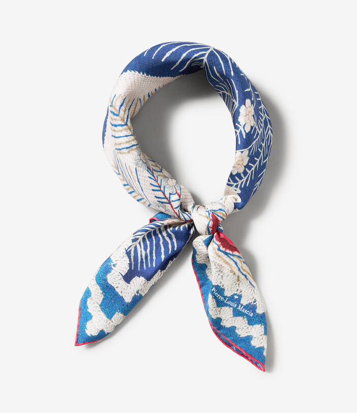 Pierre Louis Mascia ALOEUW Bandana Scarf Silk 67x67 Pierre Louis Mascia ALOEUW Bandana Scarf Silk 67x67 Multicolor ALOEUWSW067X067MSE51272110118