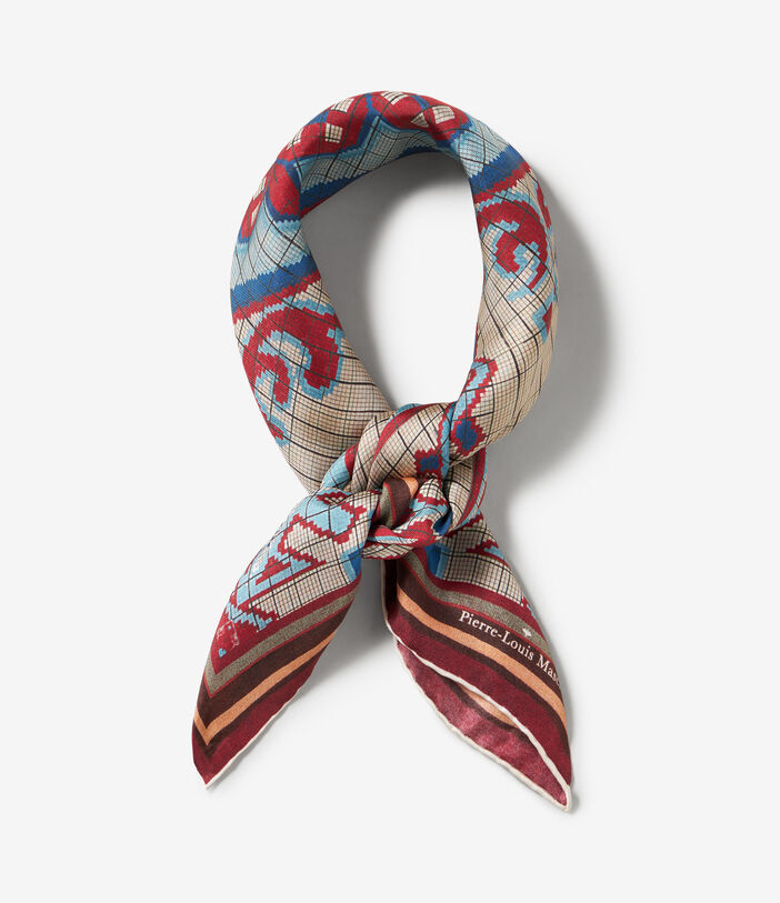 Pierre Louis Mascia ALOEUW Bandana Scarf Silk 67x67 Pierre Louis Mascia ALOEUW Bandana Scarf Silk 67x67 Multicolor ALOEUWSW067X067MSE51271910118