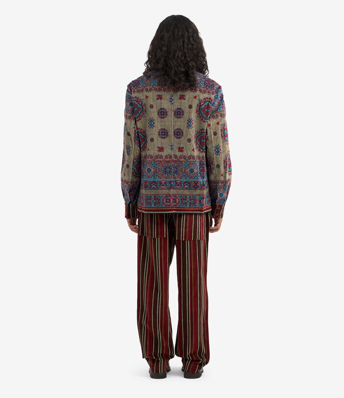 Pierre Louis Mascia REVENGE Jacket Cotton Multicolor REVENGESOVGC11730CO513562101
