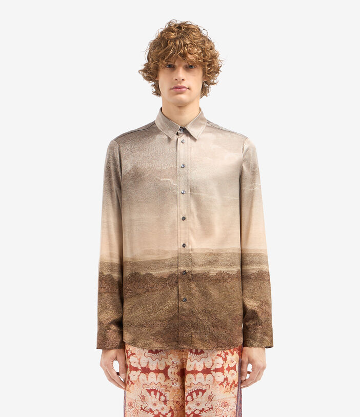 Pierre Louis Mascia ADASTRGUM Longsleeve Shirt Silk Pierre Louis Mascia ADASTRGUM Longsleeve Shirt Silk Multicolor ADASTRGUMSCML12451SE516058101