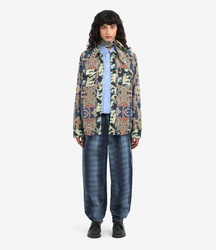 Pierre Louis Mascia INTEGMOS Longsleeve Shirt Polyamide Multicolor INTEGMOSCML10973PA513554101