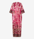 Pierre Louis Mascia MUTKA Kaftan Dress Silk ROSA DAMASCO MUTKASAB12658SE518030101
