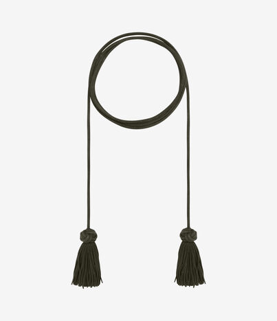 Pierre Louis Mascia PLMBELT Belt Other fibres MUSCHIO CHIARO PLMBELTCI05AFS0550OLIVA