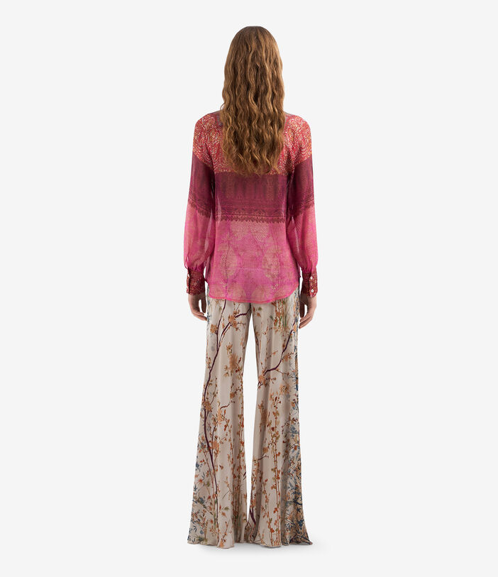Pierre Louis Mascia LEANDRO Longsleeve Shirt Silk FUCHSIA LEANDROSPPCML12361SE514744101